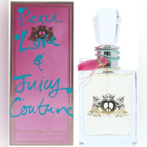 Juicy Couture Other - Juicy Couture Peace Love & Juicy Couture EDP Spray 3.4 Oz/ 100 Ml new sealed